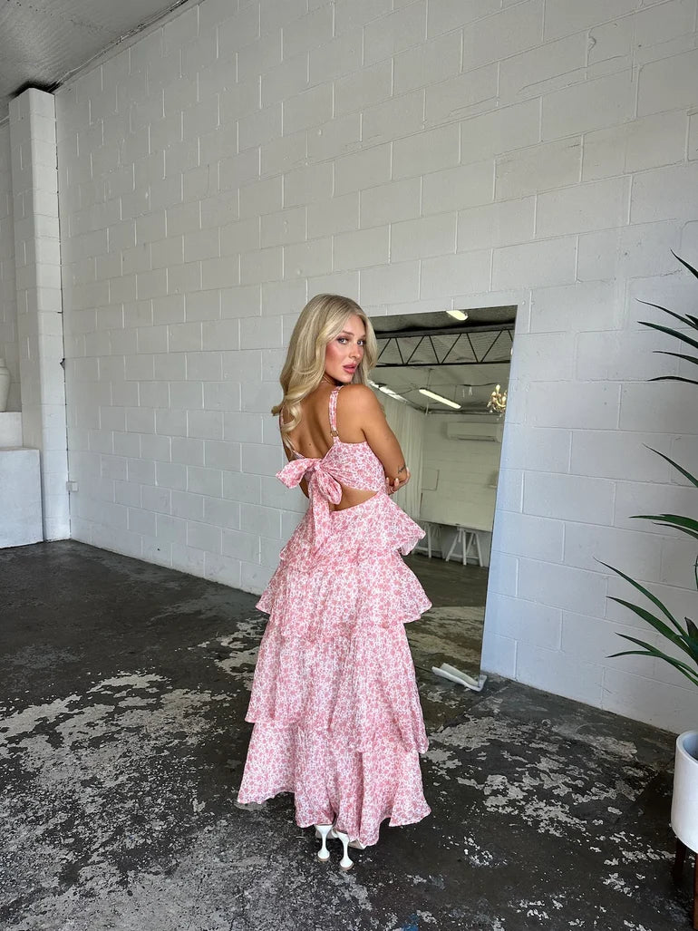 Queen Floral Dress