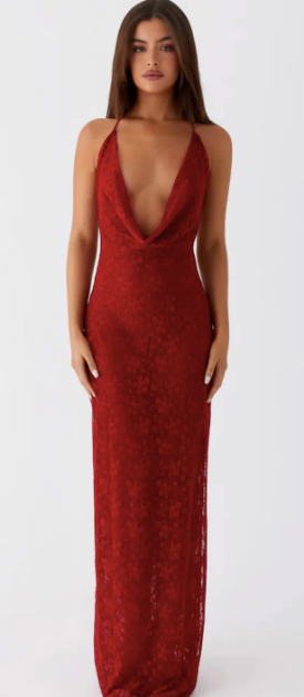 Champagne Coastline Maxi Dress