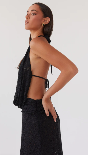 Elysia Lace Maxi Dress