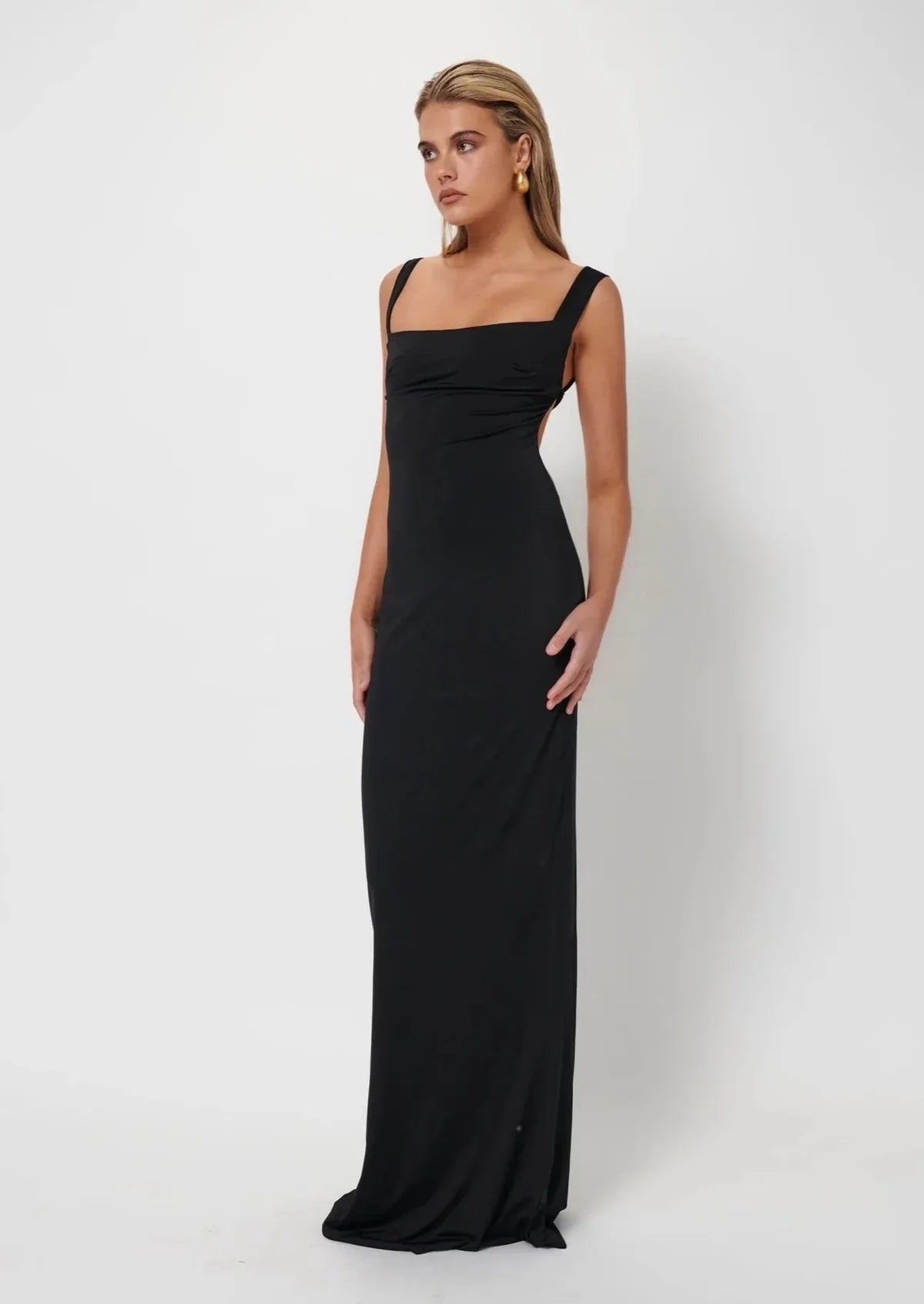 Effie Kats Helena Gown Black
