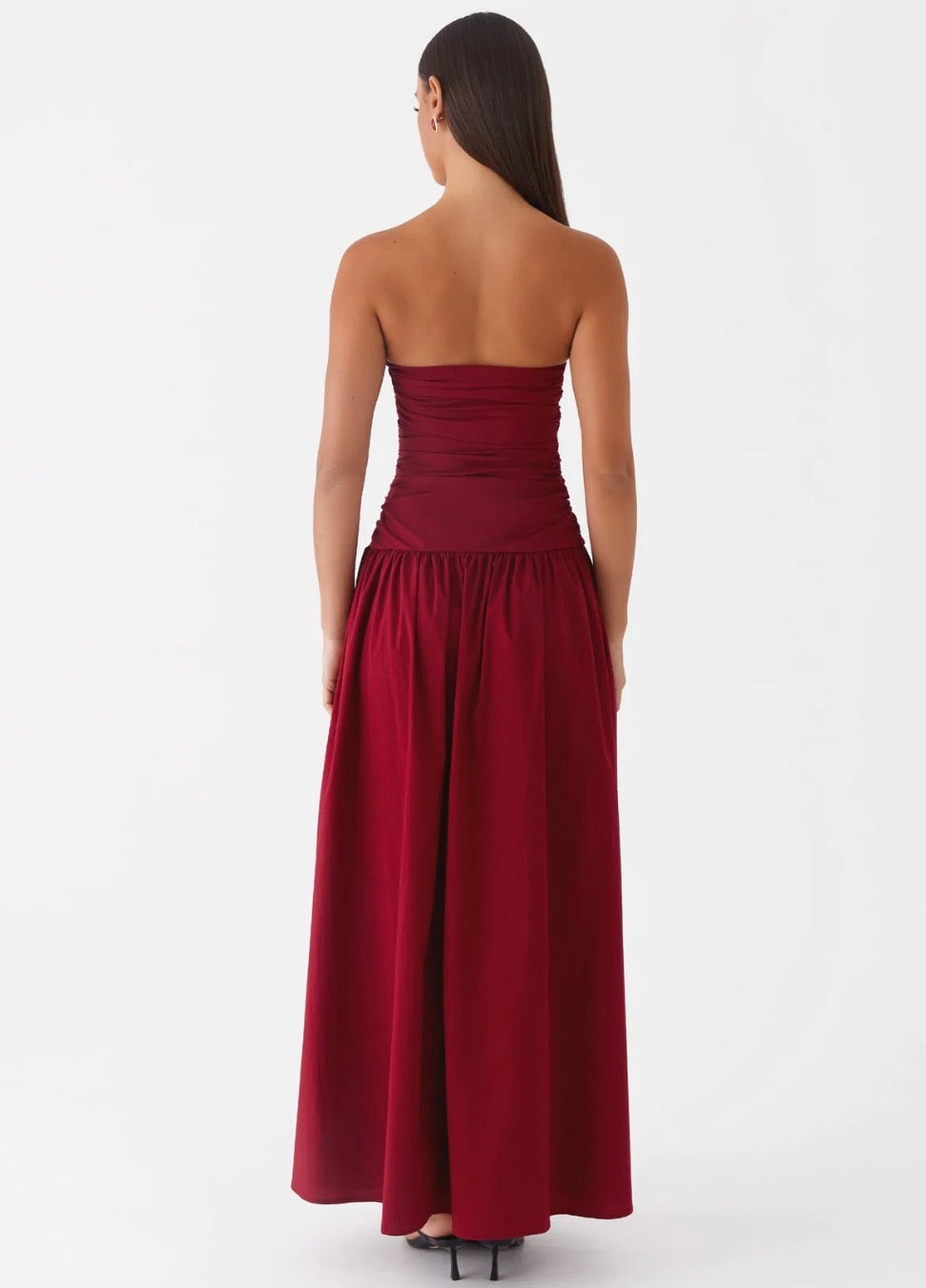 Carmel Maxi Dress in Red