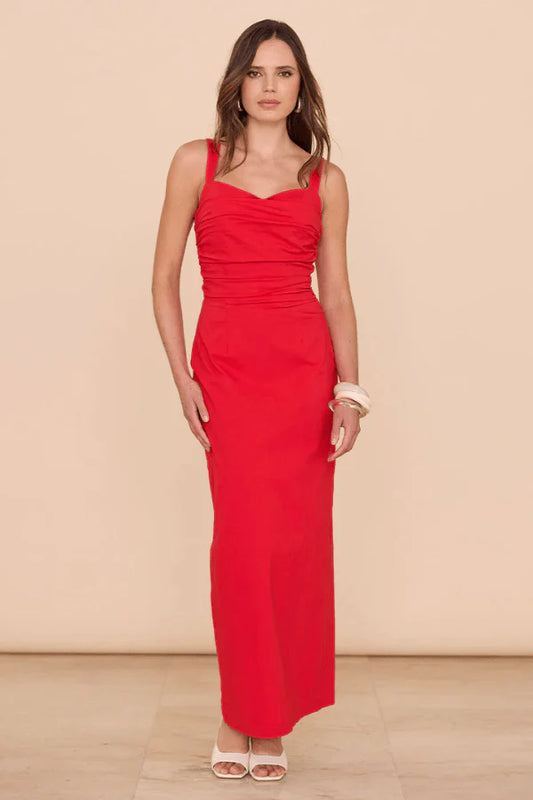 Lyric Maxi Dress in Chilli