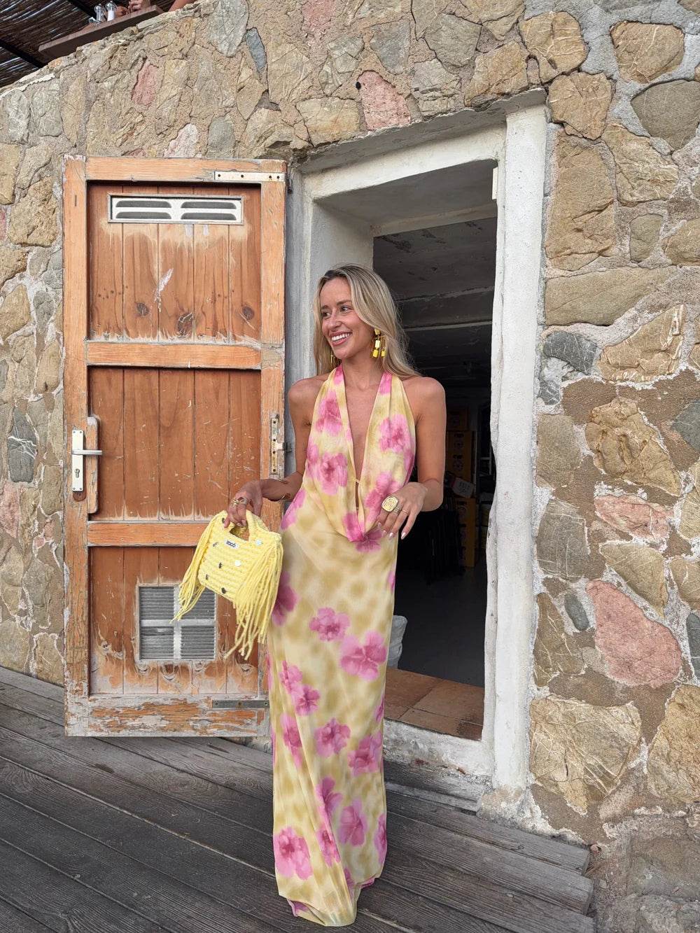 Columbine maxi dress
