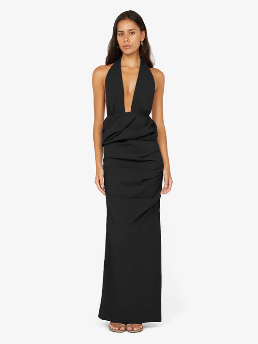 Priscilla Bubble Maxi Dress