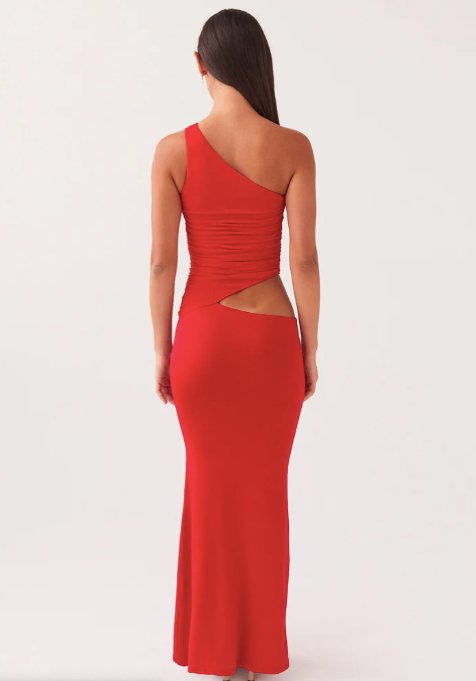 Seranella One Shoulder Maxi Dress